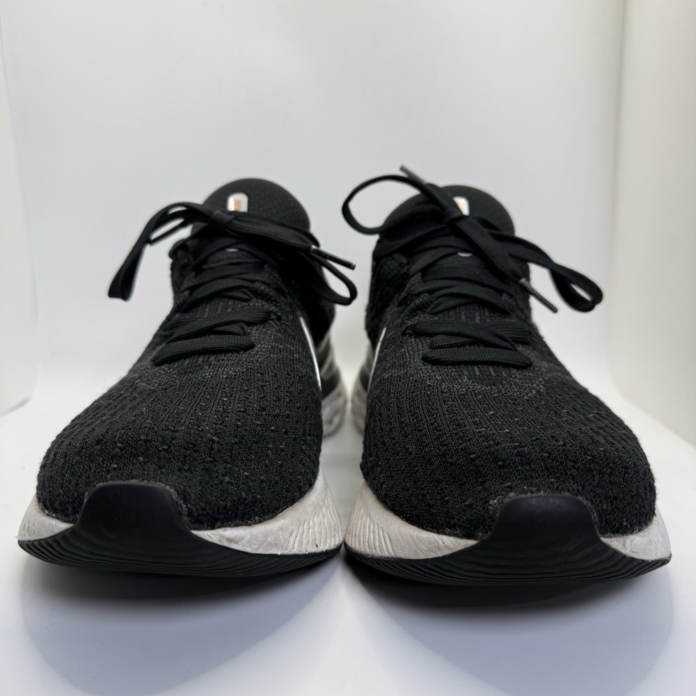 Nike React Infinity Run Flyknit 3 Womens Sz 9.5 Black Metallic Copper DD3024-009 - Picture 5 of 11